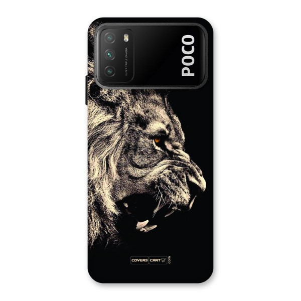 Roaring Lion Back Case for Poco M3