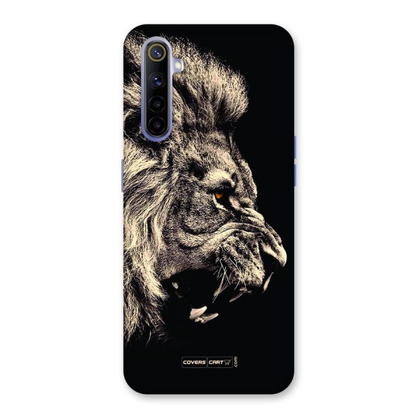 Roaring Lion Back Case for Realme 6