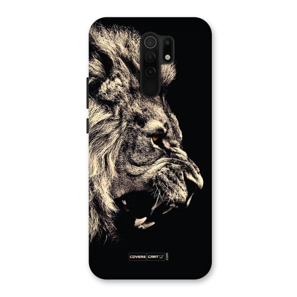 Roaring Lion Back Case for Redmi 9 Prime