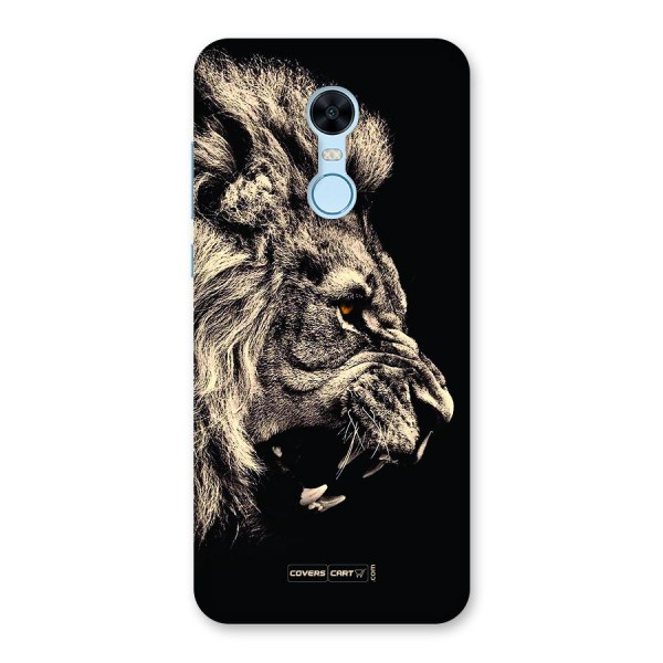 Roaring Lion Back Case for Redmi Note 5