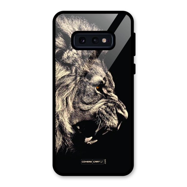 Roaring Lion Glass Back Case for Galaxy S10e