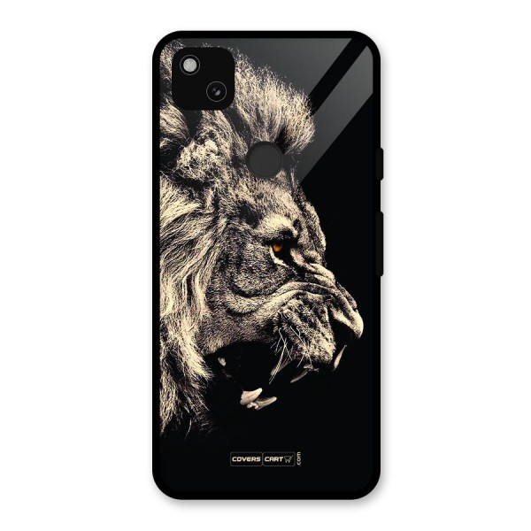 Roaring Lion Glass Back Case for Google Pixel 4a