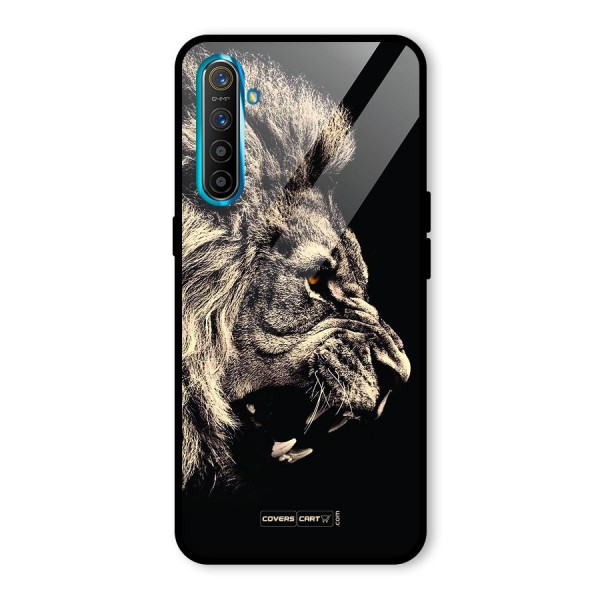 Roaring Lion Glass Back Case for Realme XT