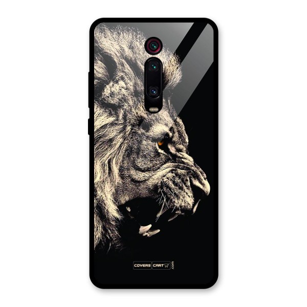 Roaring Lion Glass Back Case for Redmi K20