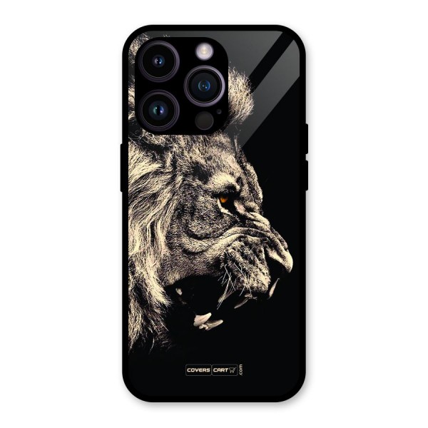 Roaring Lion Glass Back Case for iPhone 14 Pro