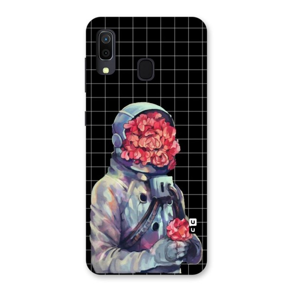 Robot Rose Back Case for Galaxy A20