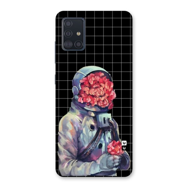 Robot Rose Back Case for Galaxy A51