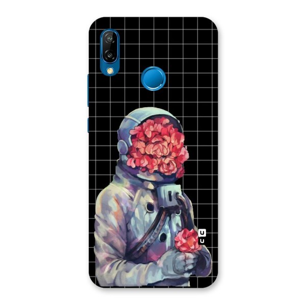 Robot Rose Back Case for Huawei P20 Lite