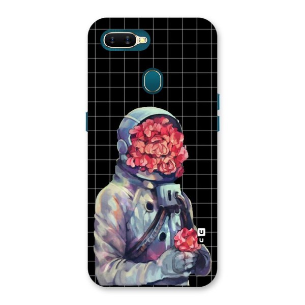 Robot Rose Back Case for Oppo A7