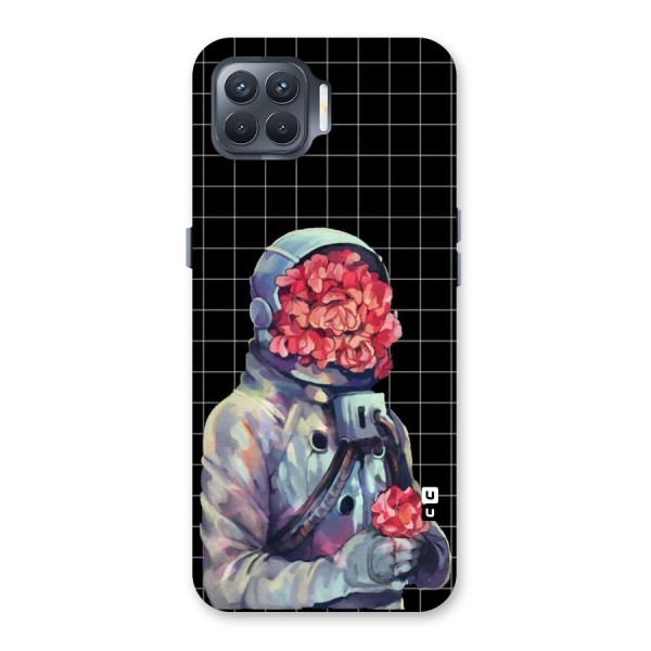 Robot Rose Back Case for Oppo F17 Pro