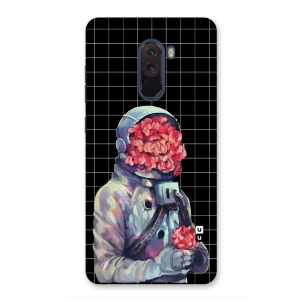 Robot Rose Back Case for Poco F1