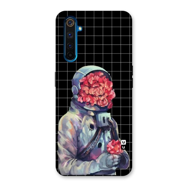 Robot Rose Back Case for Realme 6 Pro