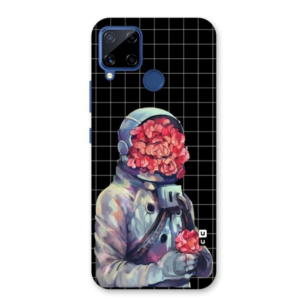 Robot Rose Back Case for Realme C12