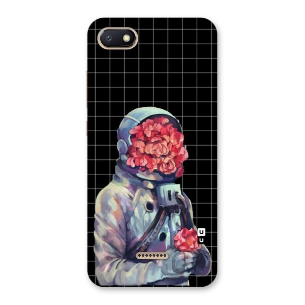 Robot Rose Back Case for Redmi 6A