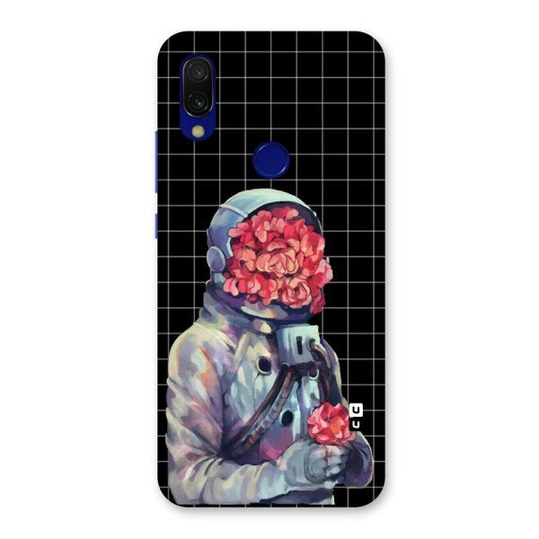 Robot Rose Back Case for Redmi 7