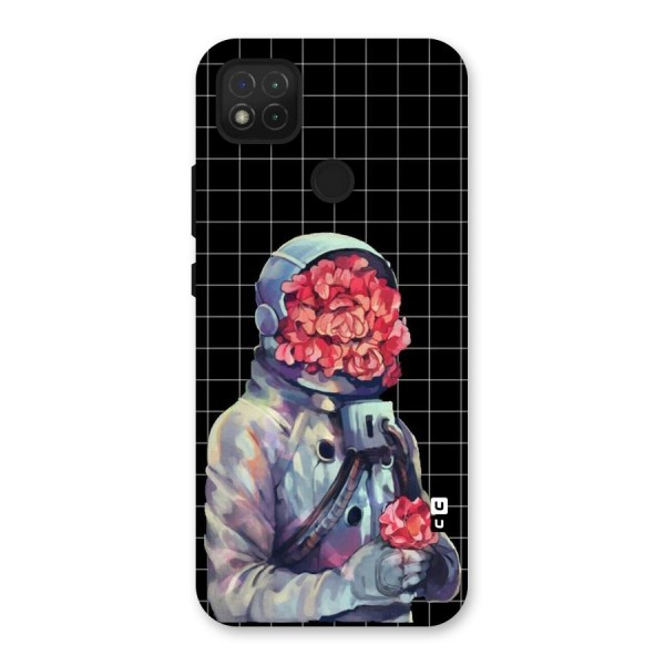 Robot Rose Back Case for Redmi 9C