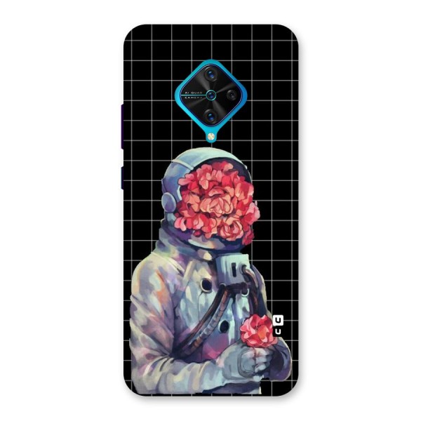 Robot Rose Back Case for Vivo S1 Pro