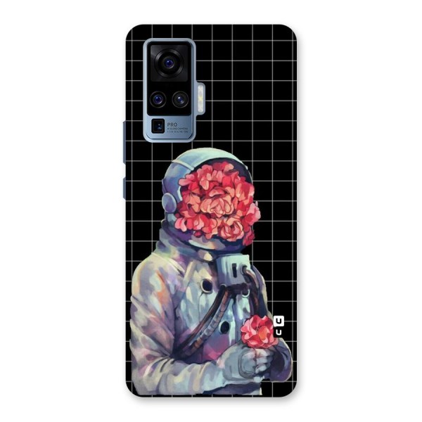 Robot Rose Back Case for Vivo X50 Pro