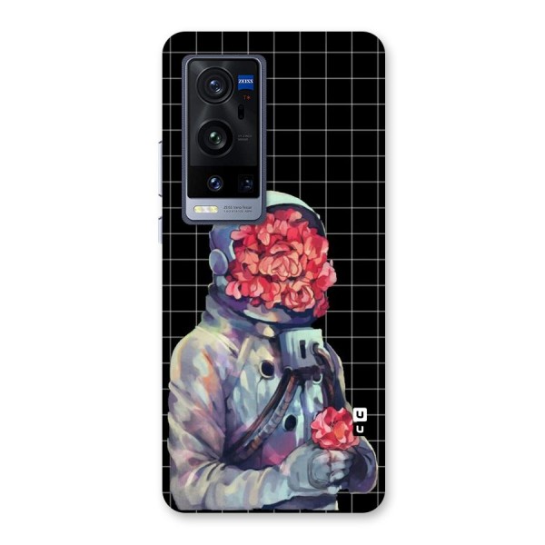 Robot Rose Back Case for Vivo X60 Pro Plus