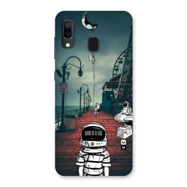 Robotic Design Back Case for Galaxy A20