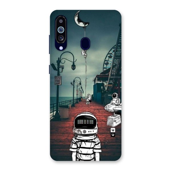 Robotic Design Back Case for Galaxy A60