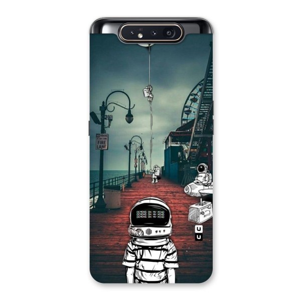 Robotic Design Back Case for Galaxy A80