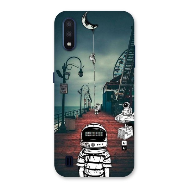 Robotic Design Back Case for Galaxy M01