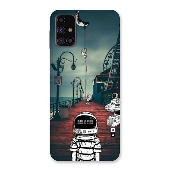 Robotic Design Back Case for Galaxy M31s