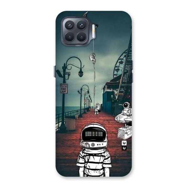 Robotic Design Back Case for Oppo F17 Pro