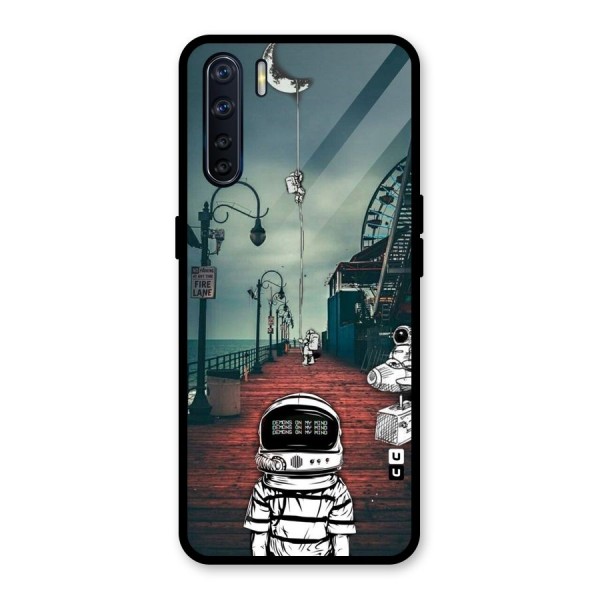 Robotic Design Glass Back Case for Oppo F15