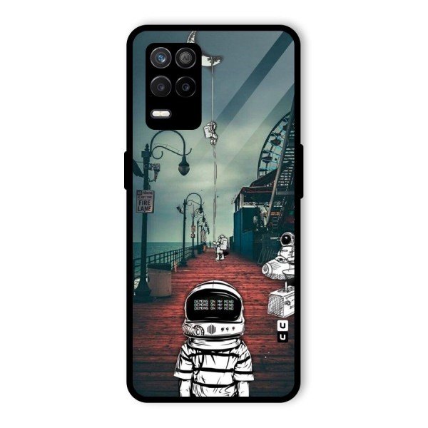 Robotic Design Glass Back Case for Realme 9 5G