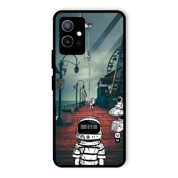 Robotic Design Glass Back Case for Vivo T1 5G