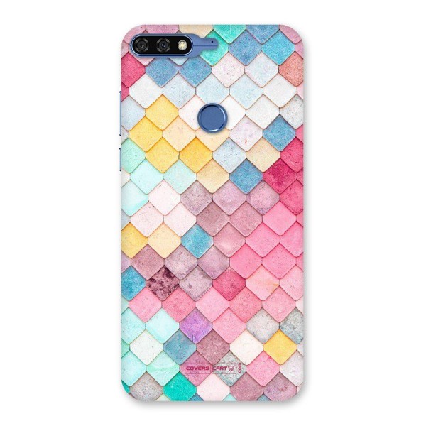 Rocks Pattern Design Back Case for Honor 7C