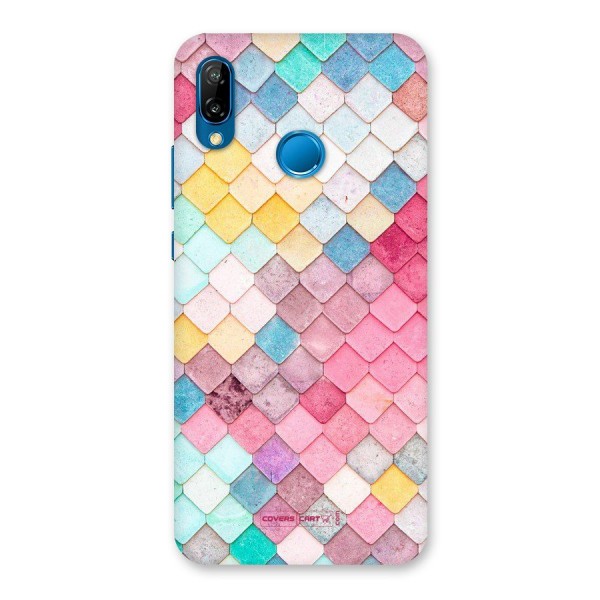 Rocks Pattern Design Back Case for Huawei P20 Lite