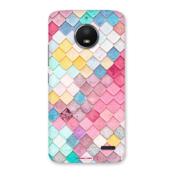 Rocks Pattern Design Back Case for Moto E4