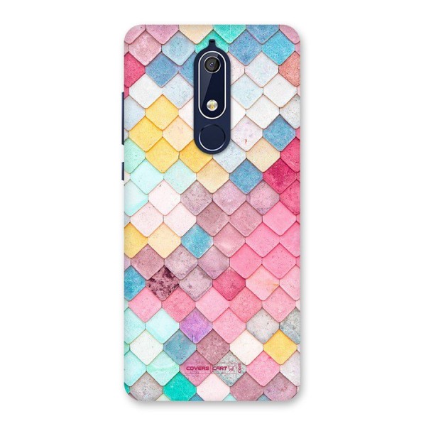 Rocks Pattern Design Back Case for Nokia 5.1