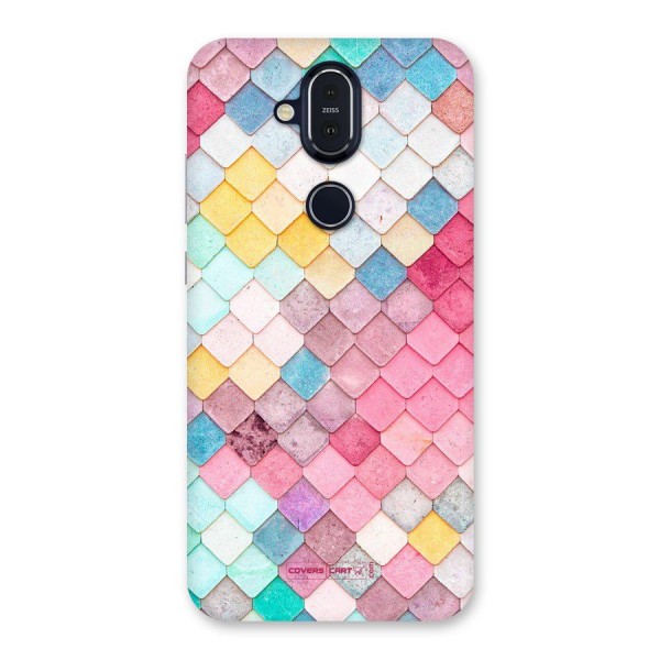 Rocks Pattern Design Back Case for Nokia 8.1