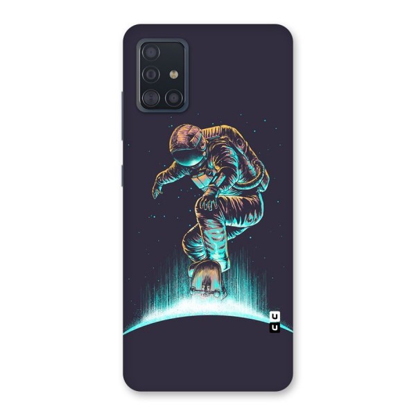 Rolling Spaceman Back Case for Galaxy A51