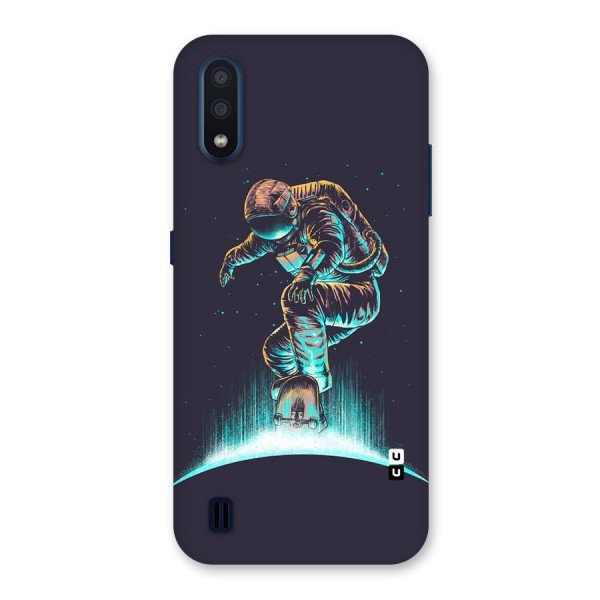 Rolling Spaceman Back Case for Galaxy M01