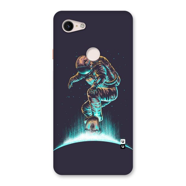 Rolling Spaceman Back Case for Google Pixel 3 XL