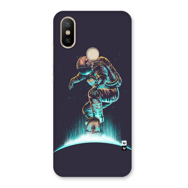 Rolling Spaceman Back Case for Mi A2