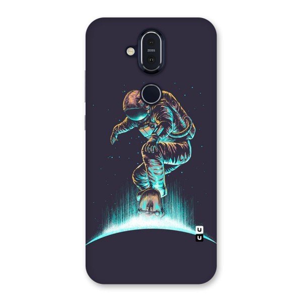 Rolling Spaceman Back Case for Nokia 8.1