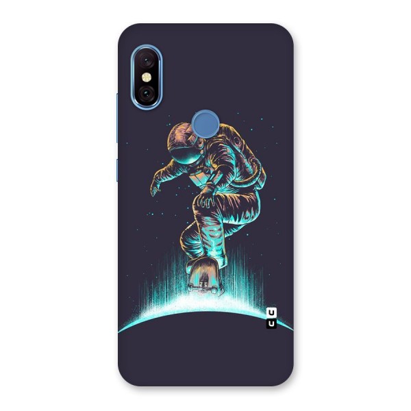 Rolling Spaceman Back Case for Redmi Note 6 Pro