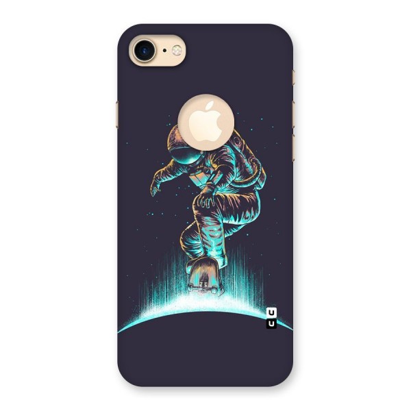 Rolling Spaceman Back Case for iPhone 8 Logo Cut