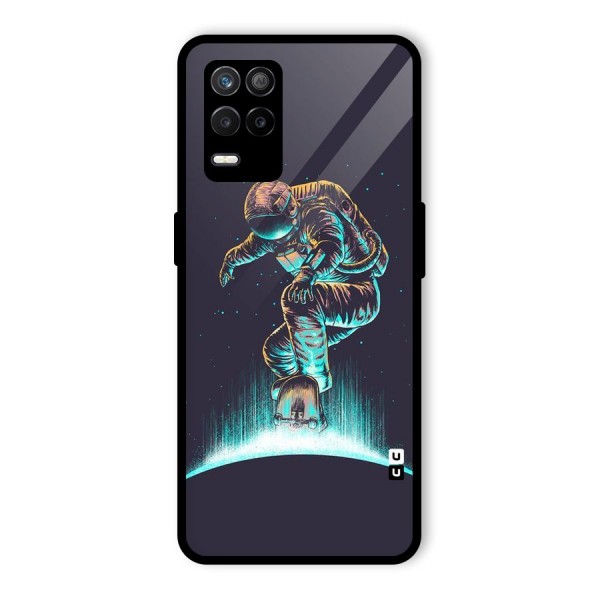 Rolling Spaceman Glass Back Case for Realme 9 5G