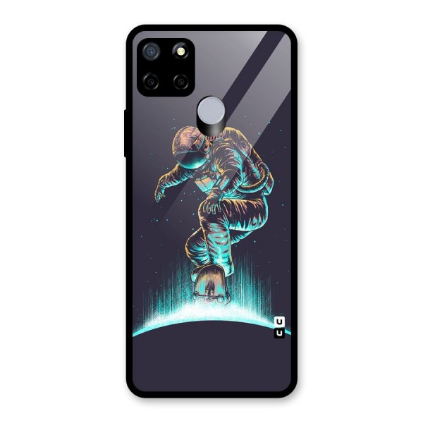 Rolling Spaceman Glass Back Case for Realme C15