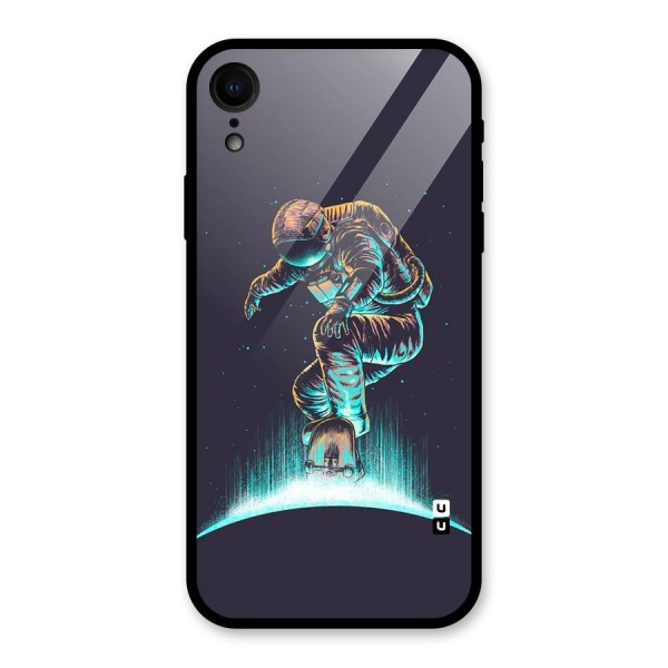 Rolling Spaceman Glass Back Case for XR