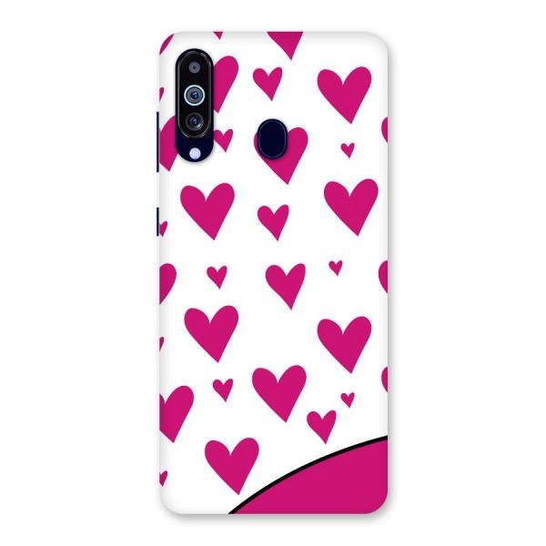 Romantic Couples with Hearts Back Case for Galaxy A60