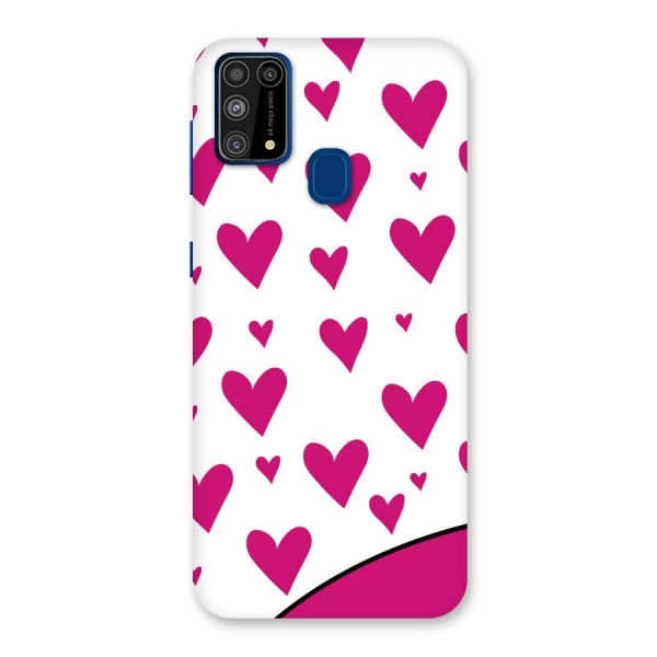 Romantic Couples with Hearts Back Case for Galaxy F41