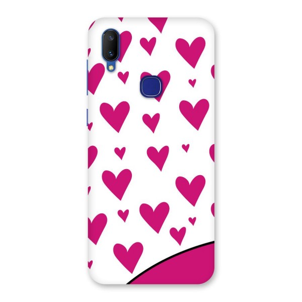 Romantic Couples with Hearts Back Case for Vivo V11